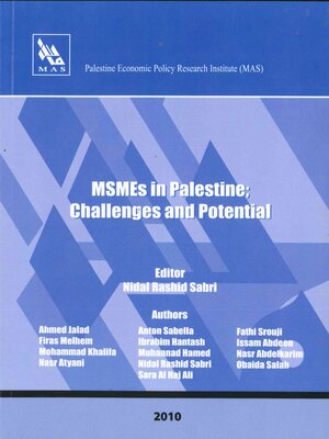 cover image of MSMEs in Palestine